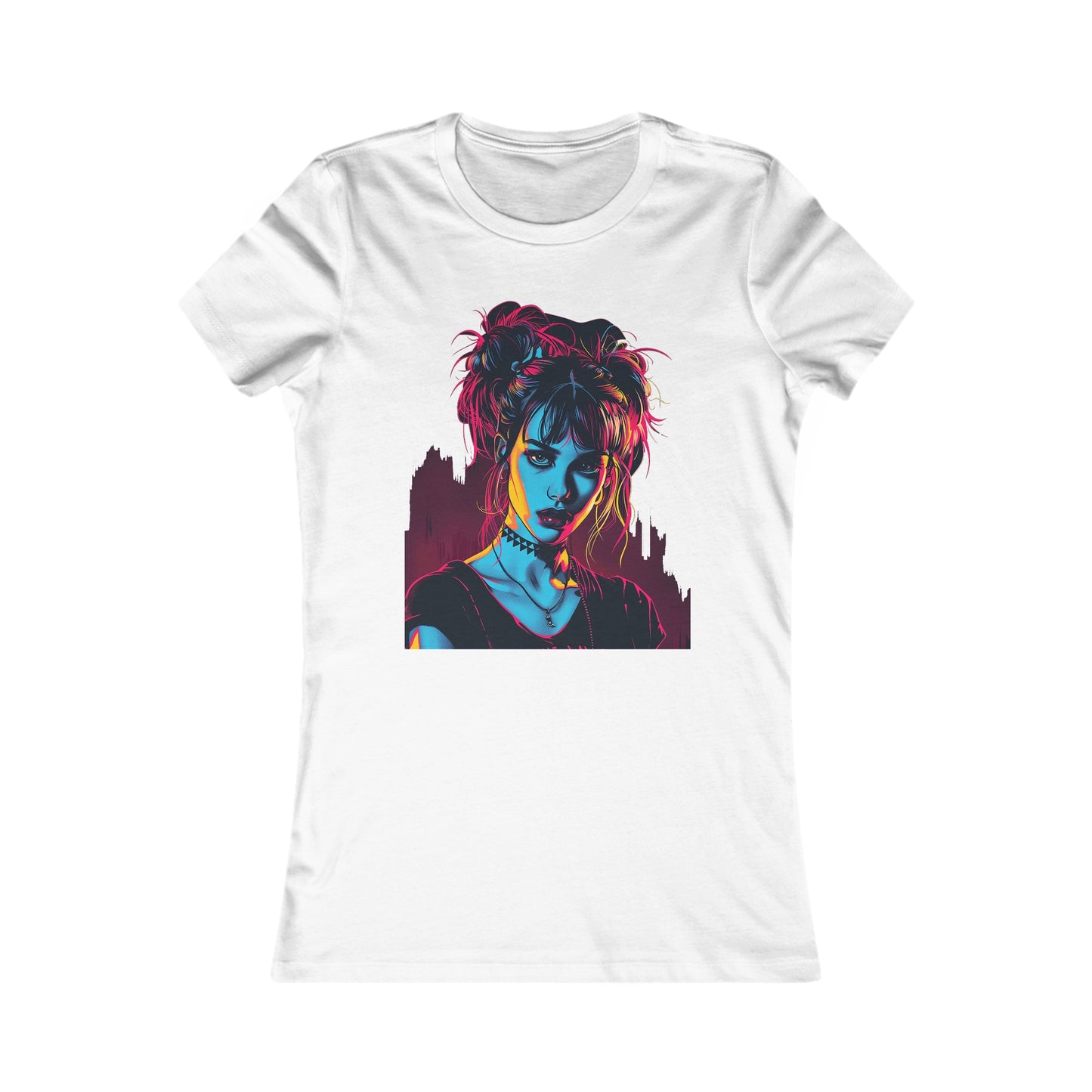 T-Shirt: Neon Girl