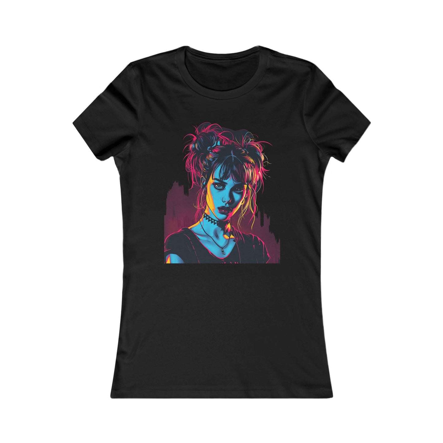 T-Shirt: Neon Girl