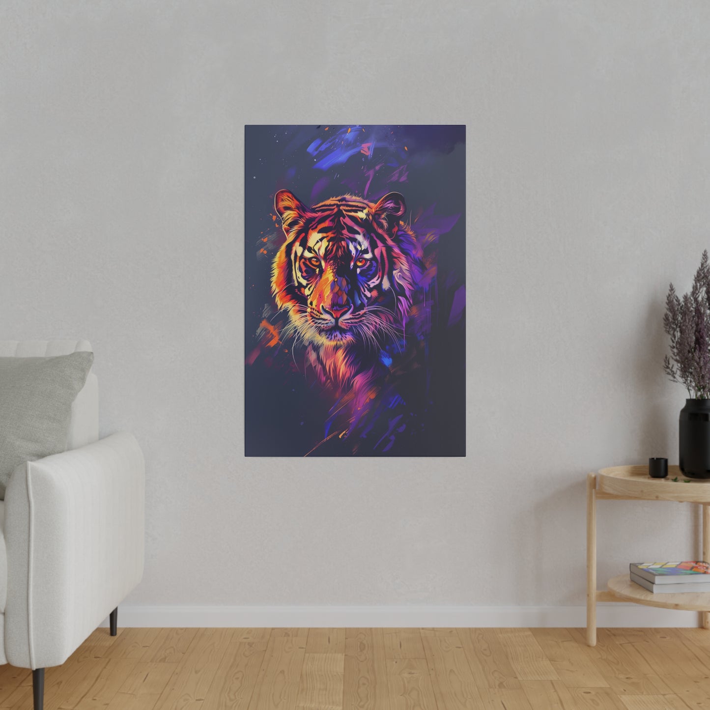 Tiger on Canvas